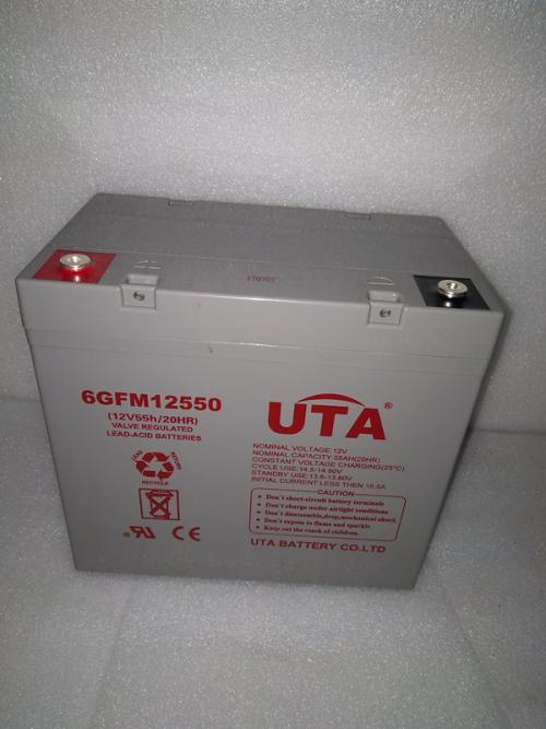 UTA蓄电池6GFM12550